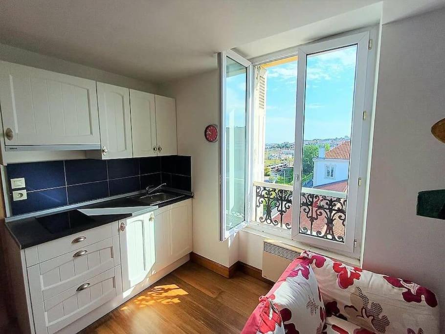 Bonito Estudio Reformado 1 Dormitorio 3 Personas Hendaye Buitenkant foto